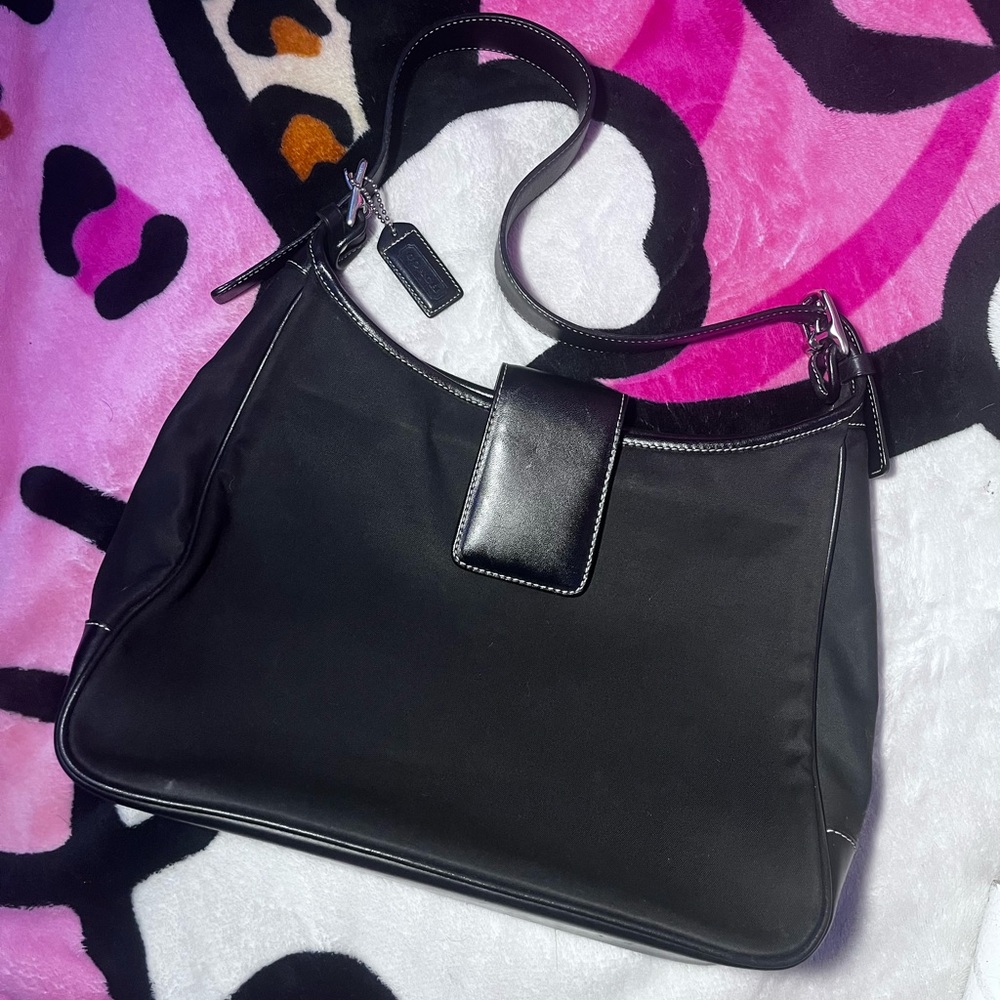 Vintage coach hamptons shoulder bag